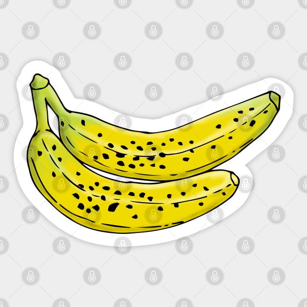 2 Bananas Sticker by PrintablesPassions